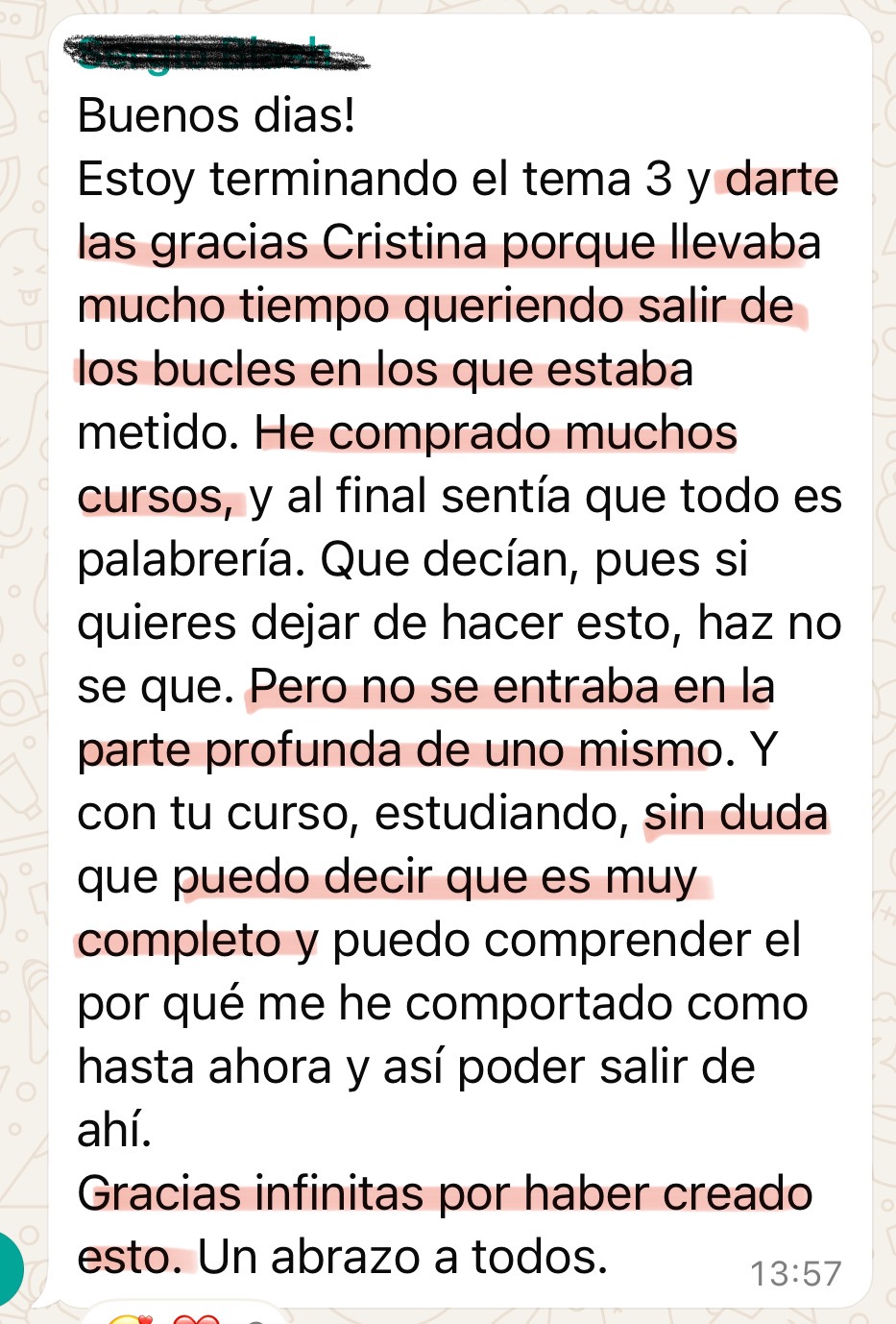 Testimonio Imparable