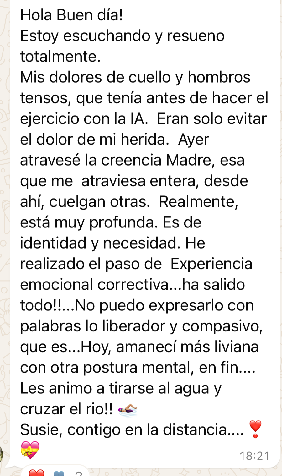 Testimonio Imparable
